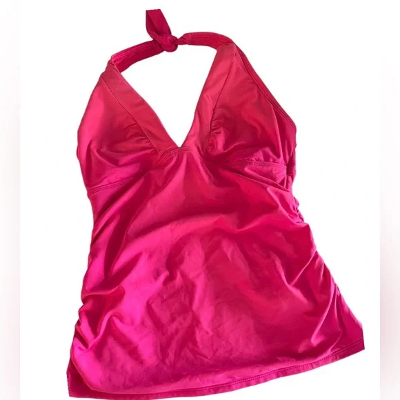 - ATHLETA pink tankini swim Top size: SMALL - Picture 5 of 6